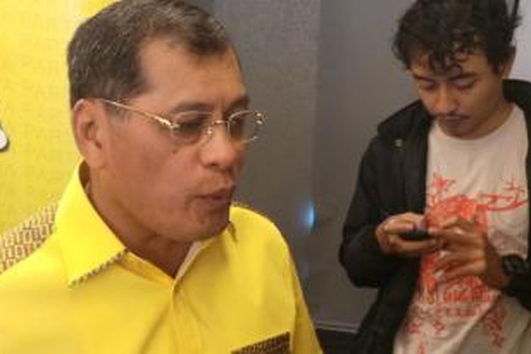 Ketua bidang khusus DPP Partai Golkar, Nurdin Halid.