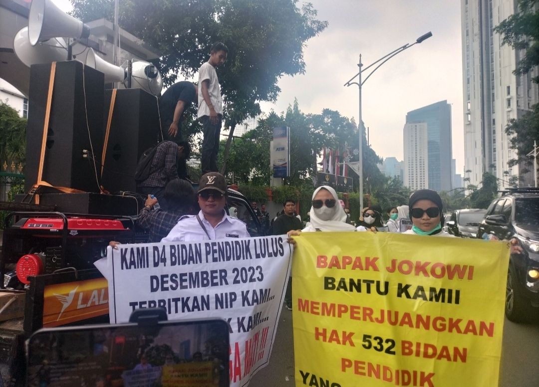 Ratusan Bidan Pendidik Tuntut Kejelasan, Lulus Tes PPPK tapi Dibatalkan