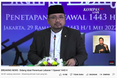 Hasil Sidang Isbat: Idul Fitri 1 Syawal 1443 H Jatuh pada 2 Mei 2022