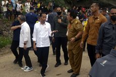 Curhat Warga Lampung ke Jokowi: Baru Saja Diperbaiki, Jalan Sudah Rusak Lagi