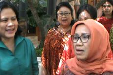 Iriana Jokowi dan Istri JK Belanja Batik di Solo