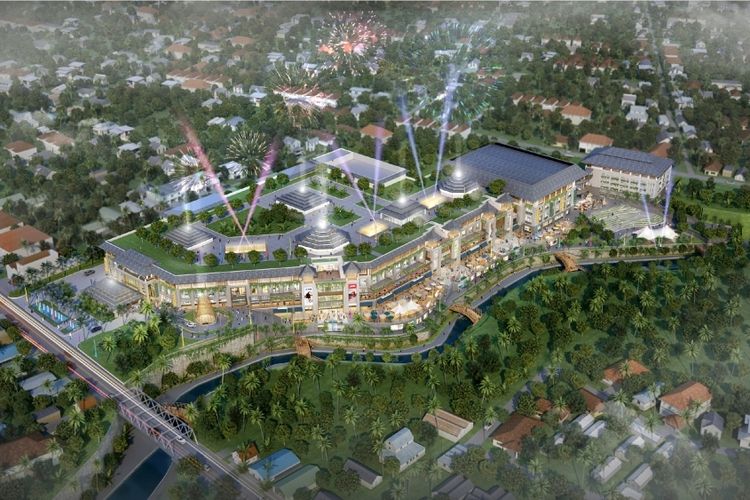 Mal Living World milik Kawan Lama Group di Kota Denpasar, Bali. Proyek ini diharapkan rampungpada akhir 2022. 