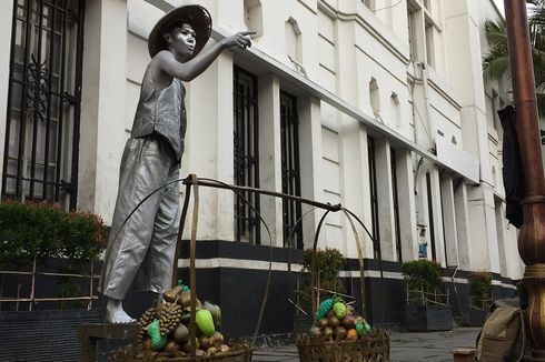 Kisah Manusia Patung di Kota Tua Jakarta, Penuh Suka dan Duka