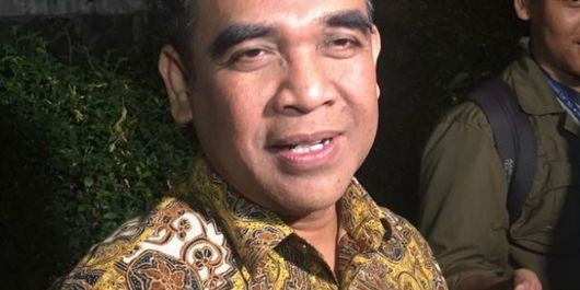 Sekjen Partai Gerindra Ahmad Muzani saat ditemui di kawasan Kemang, Jakarta Selatan, Rabu (1/8/2018) malam.