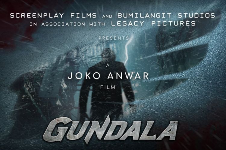 Teaser poster Gundala yang akan disutradarai Joko Anwar