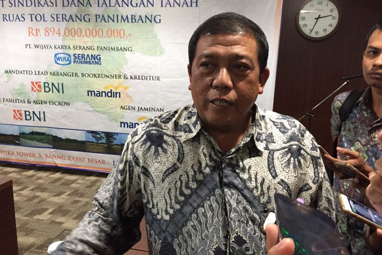 Direktur Utama PT Wika Serang Panimbang Entus Asnawi Mukshon