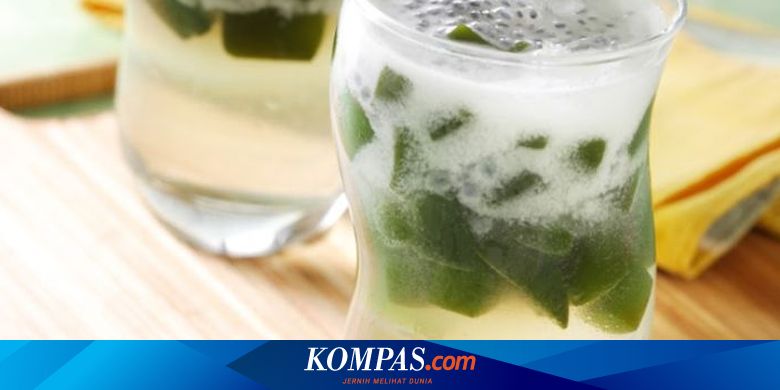 6 Cara Membuat Cincau Hijau Kenyal, Mudah Dibuat di Rumah Halaman all ...