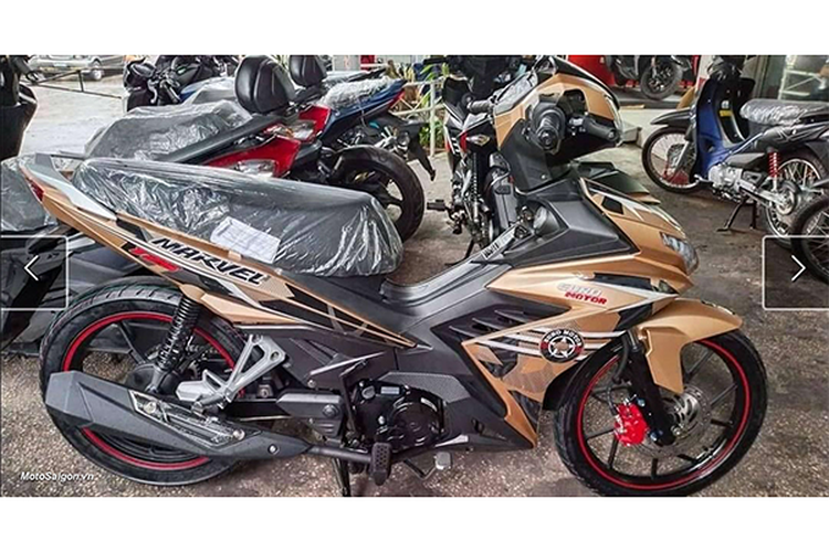 Kloningan Yamaha MX-King dari Filipina bernama Euro Motor Marvel 125