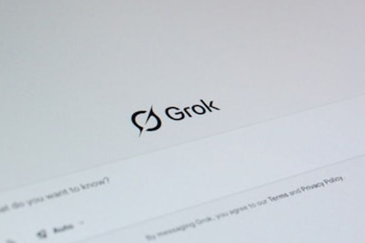 Ilustrasi Grok AI.  Pemerintah melalui Kementerian Komunikasi dan Digital melakukan pemutusan akses sementara terhadap aplikasi Grok.
