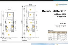 Begini Bocoran Tampilan Rumah Subsidi 18 Meter Persegi 