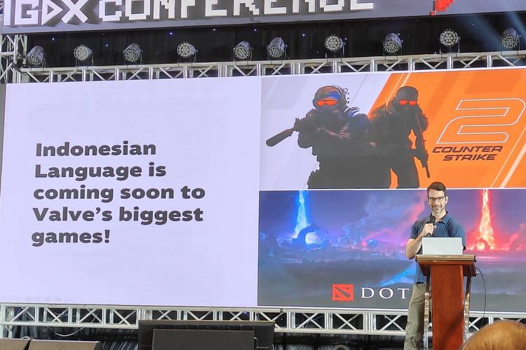 Game Counter Strike 2 bikinan Valve dijanjikan akan mendukung bahasa Indonesia.