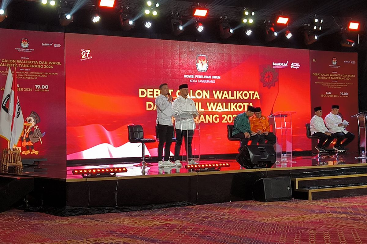 Faldo-Fadlin Ungkap Visi dan Misi dalam Debat Pilkada Kota Tangerang