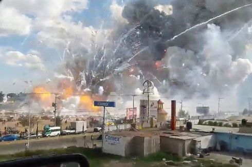 Gudang Kembang Api Meledak, 14 Orang Tewas di Meksiko