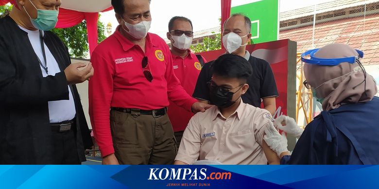 BIN Gelar Vaksinasi Covid-19 di Banyumas, Sasar Pelajar hingga Santri - Vimarsana News