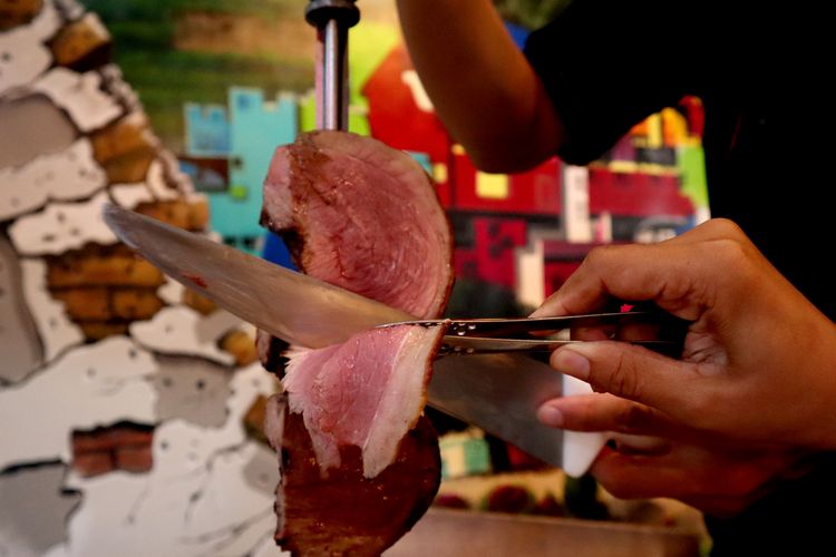 Salah satu menu andalan dari Brazilian Aussie BBQ Seminyak, Picanha.