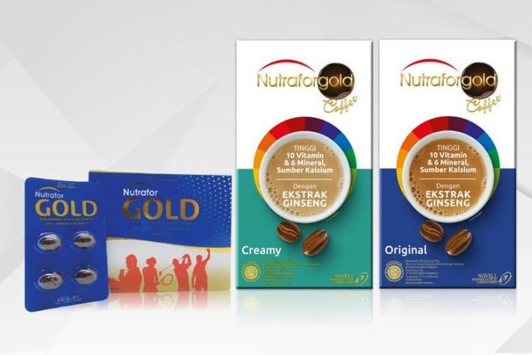 Nutrafor Gold Coffee.