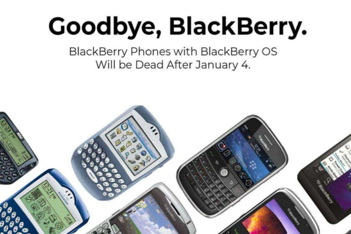 BlackBerry mengehntikan operasi OS mulai 4 Januari 2022