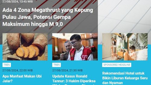 [POPULER TREN] 4 Zona Megathrust yang Kepung Pulau Jawa | Analisis Gempa Gunungkidul M 5,8