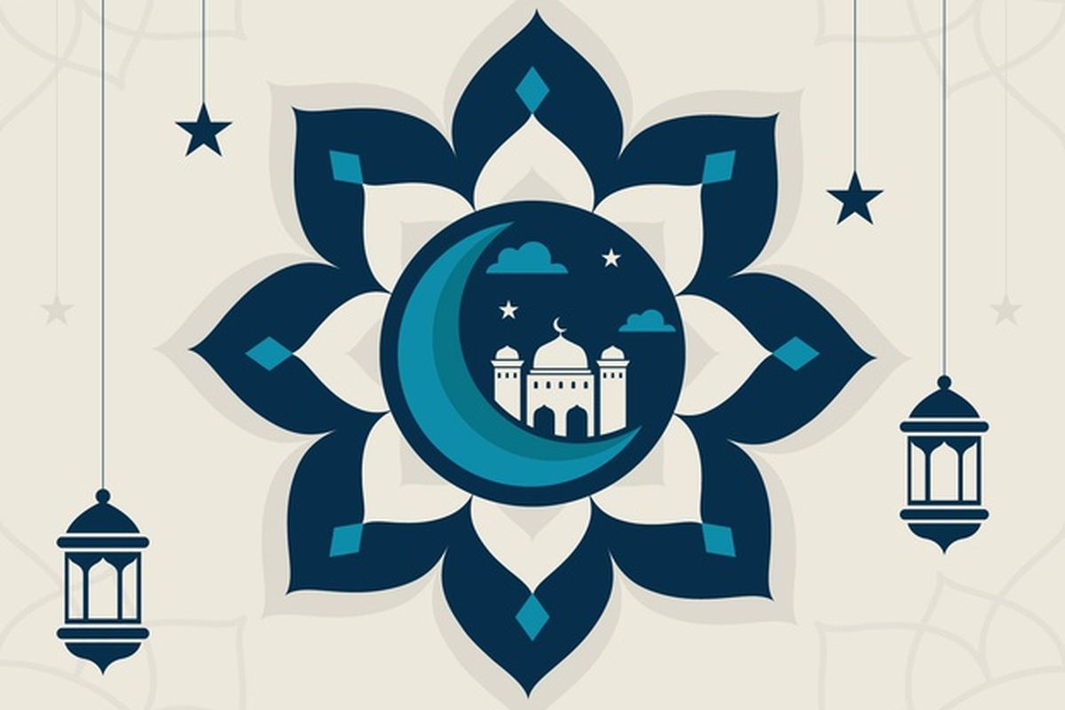 Ilustrasi tahun baru Islam (Hijriyah).