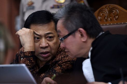 Pengacara Novanto Berharap Hakim Pertimbangkan Pembelaan Terdakwa