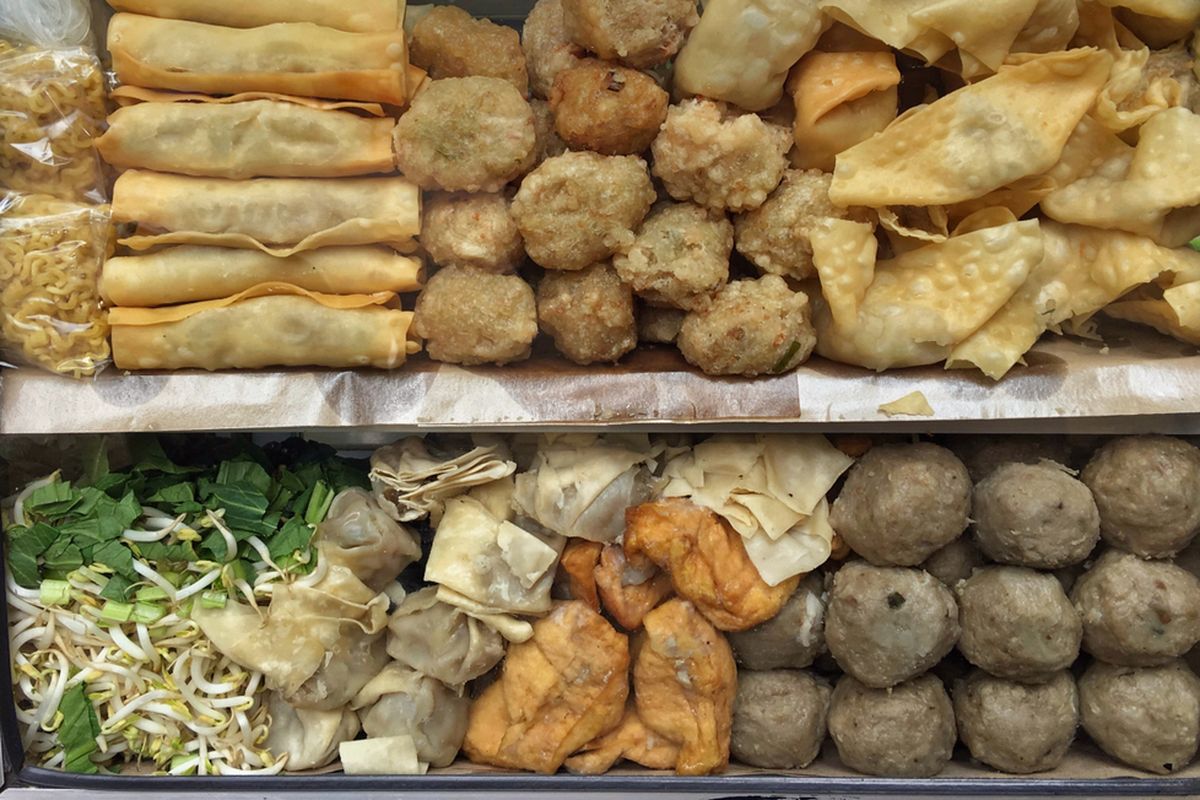 Ilustrasi bakso malang. 