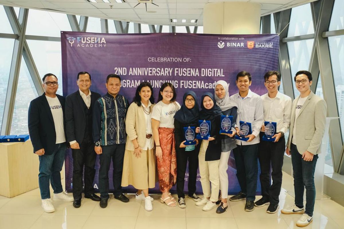 Fusena Digital memberikan beasiswa penuh bagi talenta digital muda melalui program FusenAcademy yang diadakan pada Rabu, 21 Desember 2022.