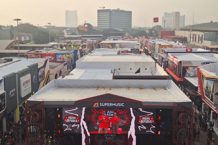 Kondisi Jakarta Fair pada Sabtu (15/6/2024)