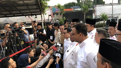Anies dan Cak Imin Tiba Bersama di DPP PKS, Tunggu Hasil Rapat Majelis Syura