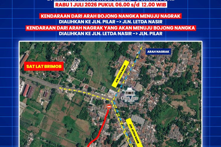 Prabowo Dijadwalkan Hadiri Puncak HUT Bhayangkara di Cikeas Bogor, Berikut Rekayasa Lalinnya