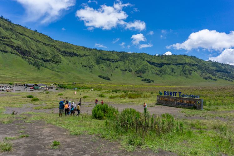 Bukit Teletubbies Bromo Sewaktu Masih Hijau.