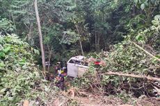 Bus Rombongan Atlet PPU Terperosok ke Jurang di Berau, Begini Kondisi Korban