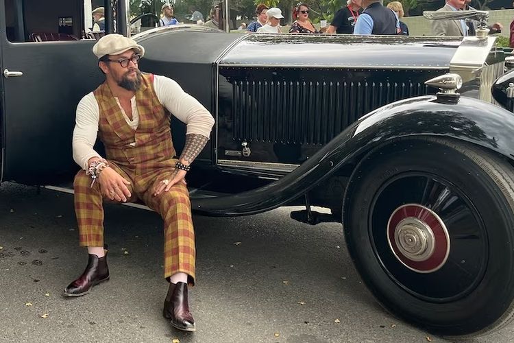 Mobil klasik Rolls-Royce Phantom II 1929 miliki Jason Momoa dikonversi menjadi mobil listrik oleh Electrogenic