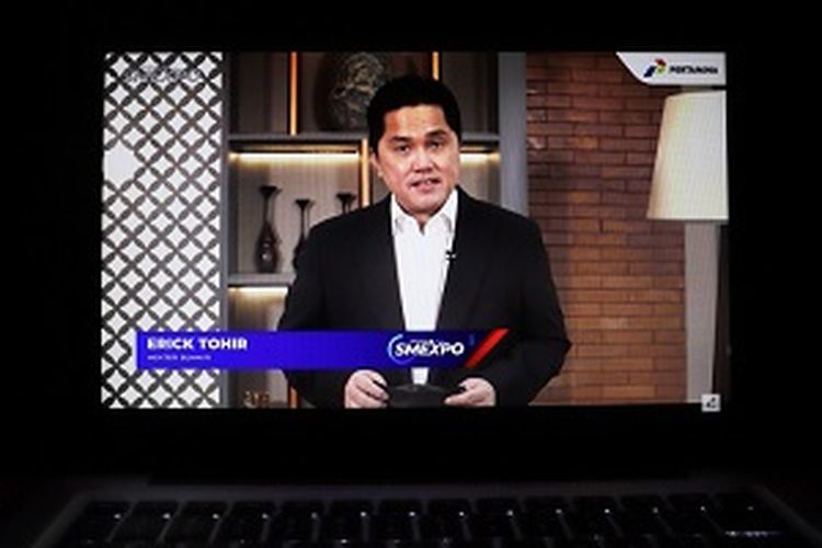 Menteri Badan Usaha Milik Negara (BUMN) Erick Thohir menilai perlunya dukungan bersama bagi pelaku UMKM di Tanah Air agar bisa adaptasi dan menyesuaikan pola bisnis di era new normal.