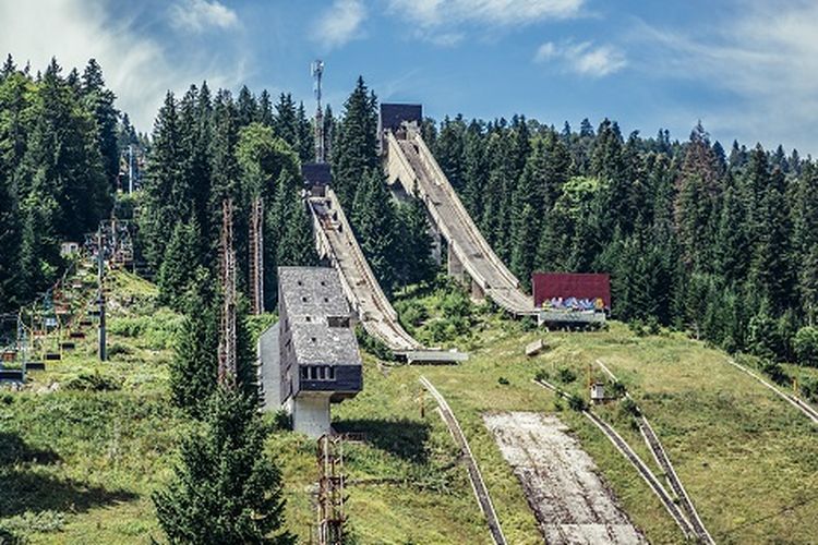 bekas olimpiade sarajevo dok. shutterstock