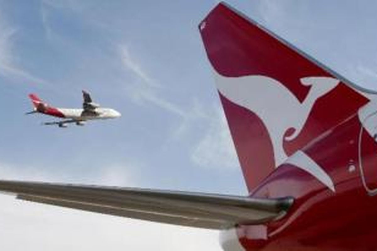 Maskapai penerbangan Australia, Qantas.