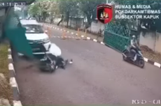 Video Toyota Avanza Mengebut Tabrak Motor, Pengemudinya Lansia