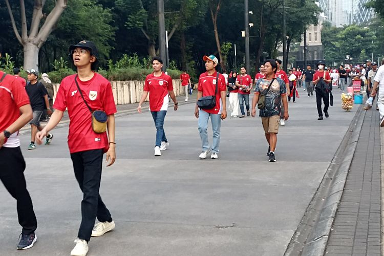 Hadiah Naik Kelas, Rehan Tonton Langsung Timnas di GBK untuk Pertama Kalinya