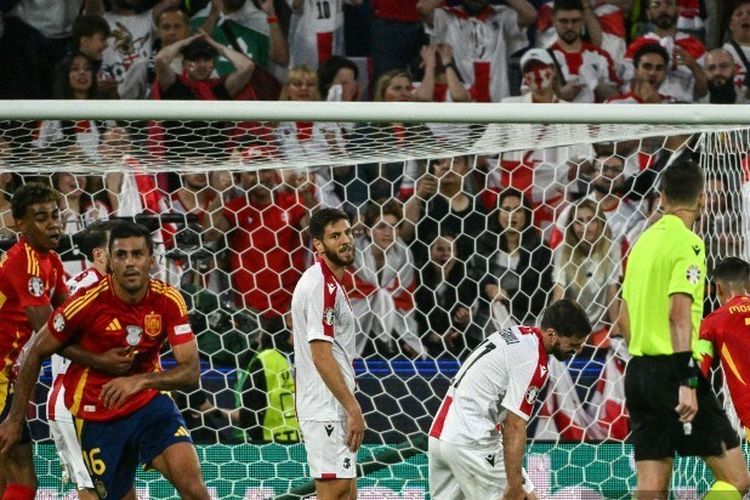 Hasil Spanyol Vs Georgia: Bongkar Lawan, Matador Jumpa Jerman di Perempat Final