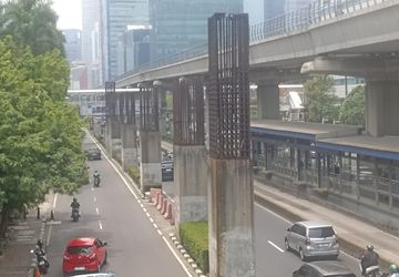 Ini Biang Kerok Tiang Monorel Mangkrak Hampir 20 Tahun