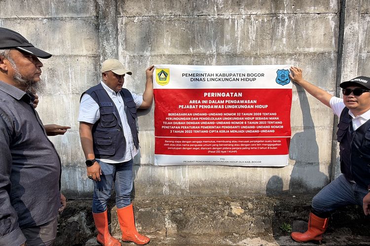Sungai Cileungsi Bogor Tercemar, 23 Perusahaan Ternyata Buang Limbah Melebihi Batas
