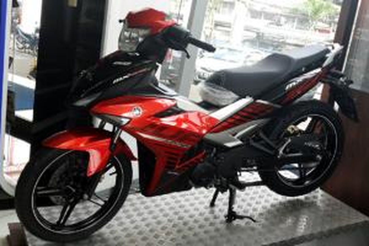 Yamaha MX King 150 menjadi andalan baru Yamaha di segmen bebek.