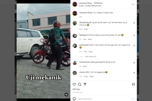 Modifikasi Berbahaya, Setang Motor Diganti Setir Mobil