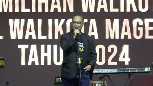 Aziz Minta Restu di Hadapan Massa, Terkait Pilkada Magelang?