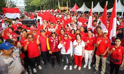 Gempita Kemerdekaan di Kota Pematang Siantar, dr Susanti Semarakkan CFD dan Pawai Obor