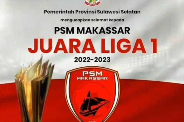Unggahan Gubernur Sulsel untuk PSM Makassar