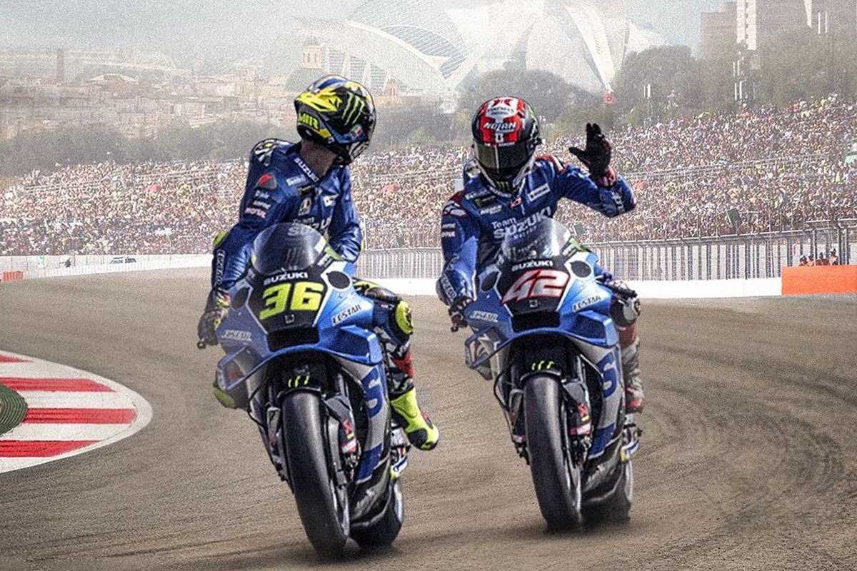 Suzuki ucapkan perpisahan dengan penggemar di MotoGP Valencia 2022