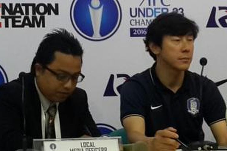 Pelatih tim nasional Korea Selatan U-23, Shin Taeyong.