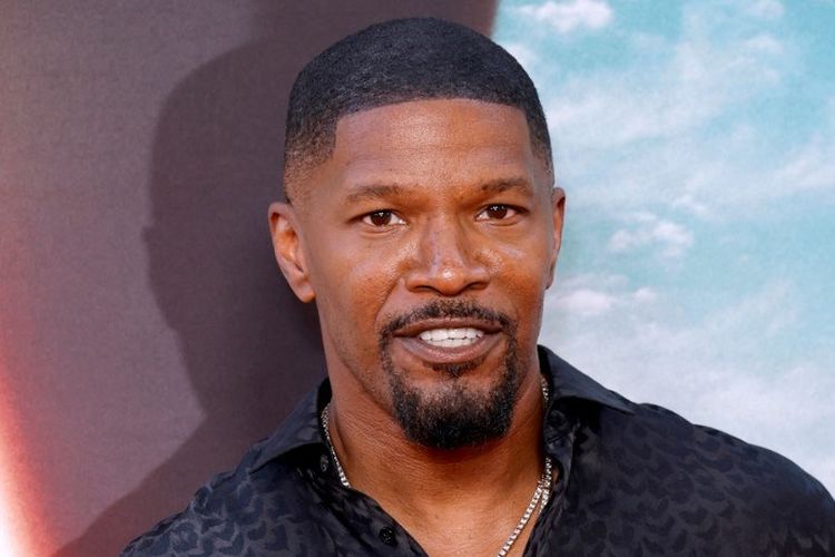 Aktor Jamie Foxx menghadiri pemutaran perdana Day Shift produksi Netflix di Regal LA Live di Los Angeles, California, pada 10 Agustus 2022. 