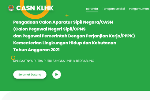 Jadwal SKD CPNS 2021 Kementerian LHK