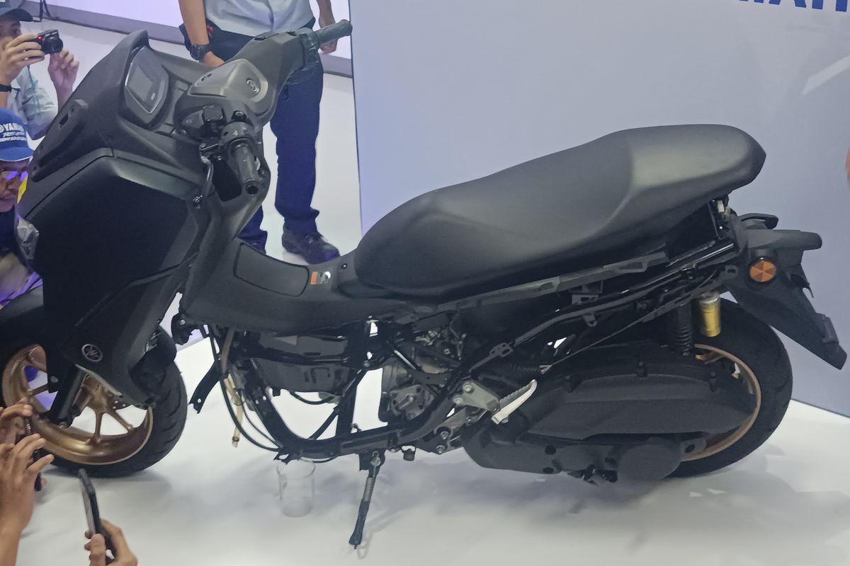 Rangka motor Yamaha 